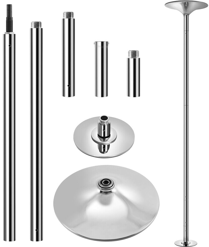 Dance Pole Portable Static Spinning Exercise Stripper Pole Height Adjustable