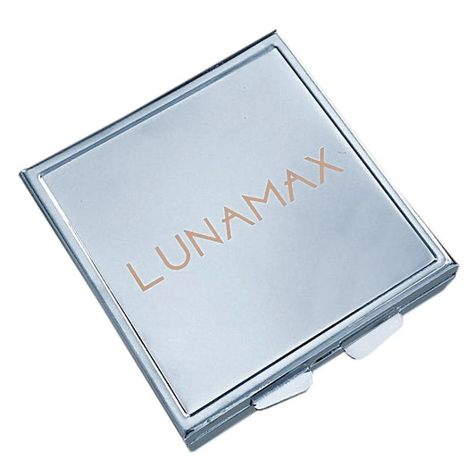 Chocolate Flavored Latex Condoms Silver Lunamax Pocket Case-24 Count