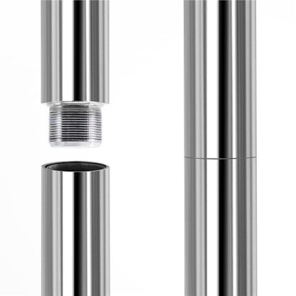 Dance Pole Portable Static Spinning Exercise Stripper Pole Height Adjustable