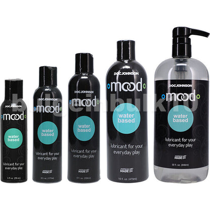 Mood Lube Water Based Lubricant - Select Size