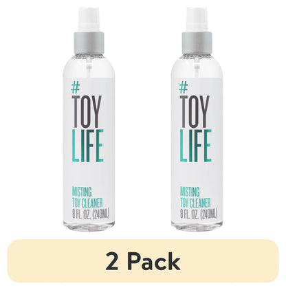(2 Pack) Toy Life All-Purpose Misting Toy Cleaner, All Purpose Cleaning Solution, 8 Fl Oz