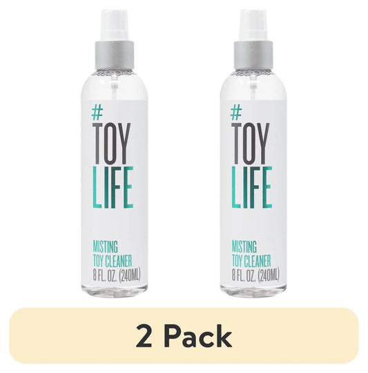 (2 Pack) Toy Life All-Purpose Misting Toy Cleaner, All Purpose Cleaning Solution, 8 Fl Oz